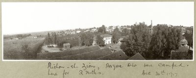 Richon-el-Zion, 30th December 1917 by Capt. Arthur Rhodes